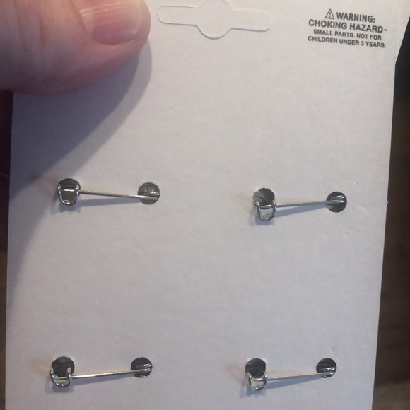 Round Buttons (7) backside Pins - Picture 10 of 10